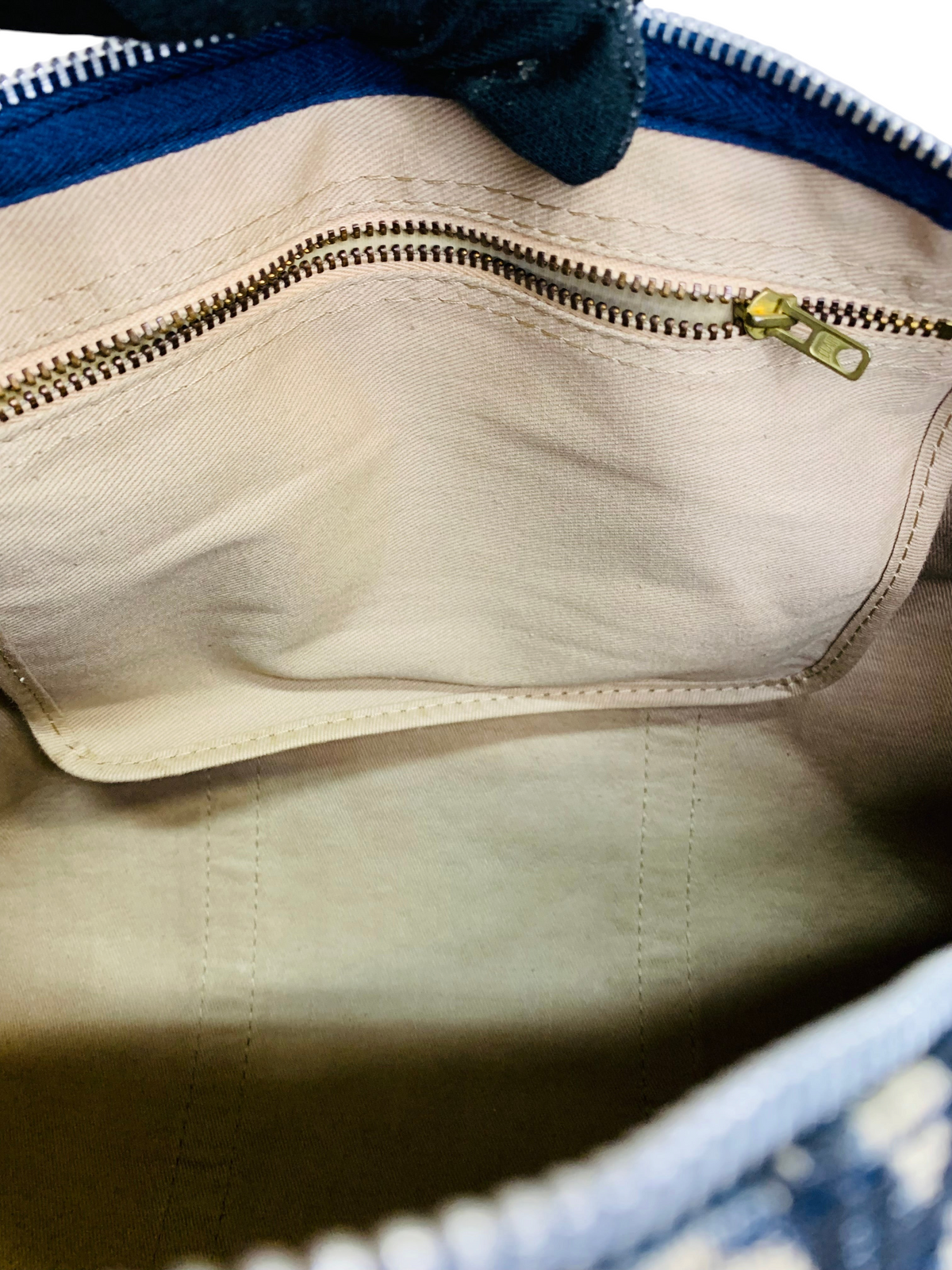 Christian Dior Vintage Trotter Oblique Boston Handbag