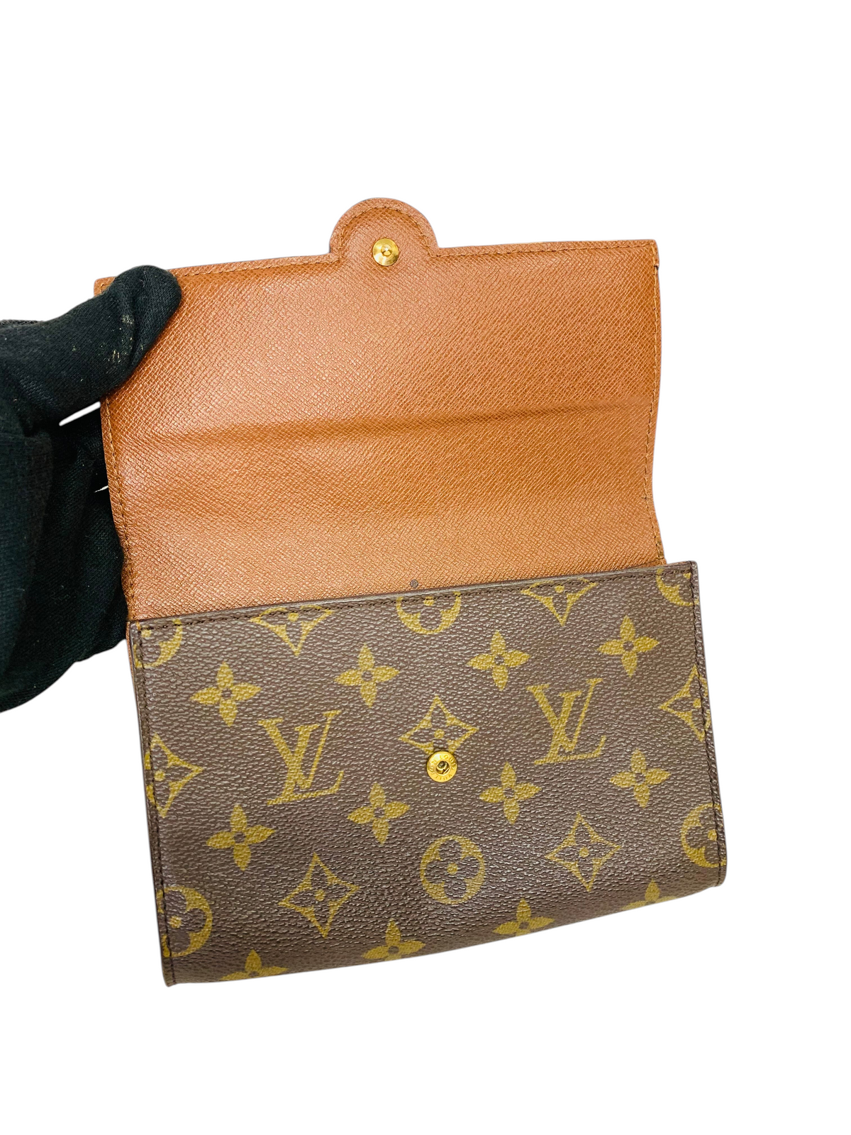 Louis Vuitton Vintage Monogram Envelope Long Wallet
